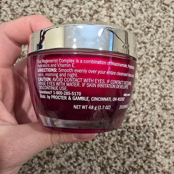 NEW Olay Pro Advanced Regenerist Complex Hydrating Moisturizer | 1.7oz - Picture 2 of 3